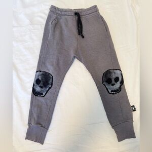Nununu Skull Knee Sweatpants – Size 4–5
